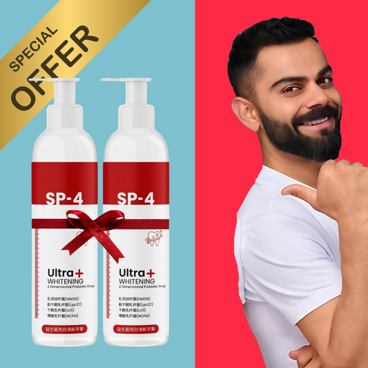 Old SP4 Ultra Whitening Probiotic Toothpaste (Buy 1 Get 1 Free)